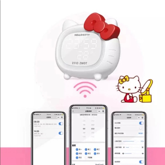 Hello Kitty clock - Picture 9 of 13